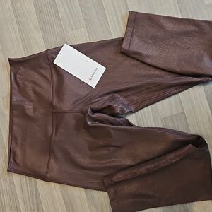 Lululemon Align Rib HR pants 25" shine